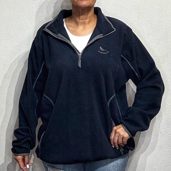 Antigua Navy Quarter Zip Pullover Sweater Sz XL - Picture 1 of 14